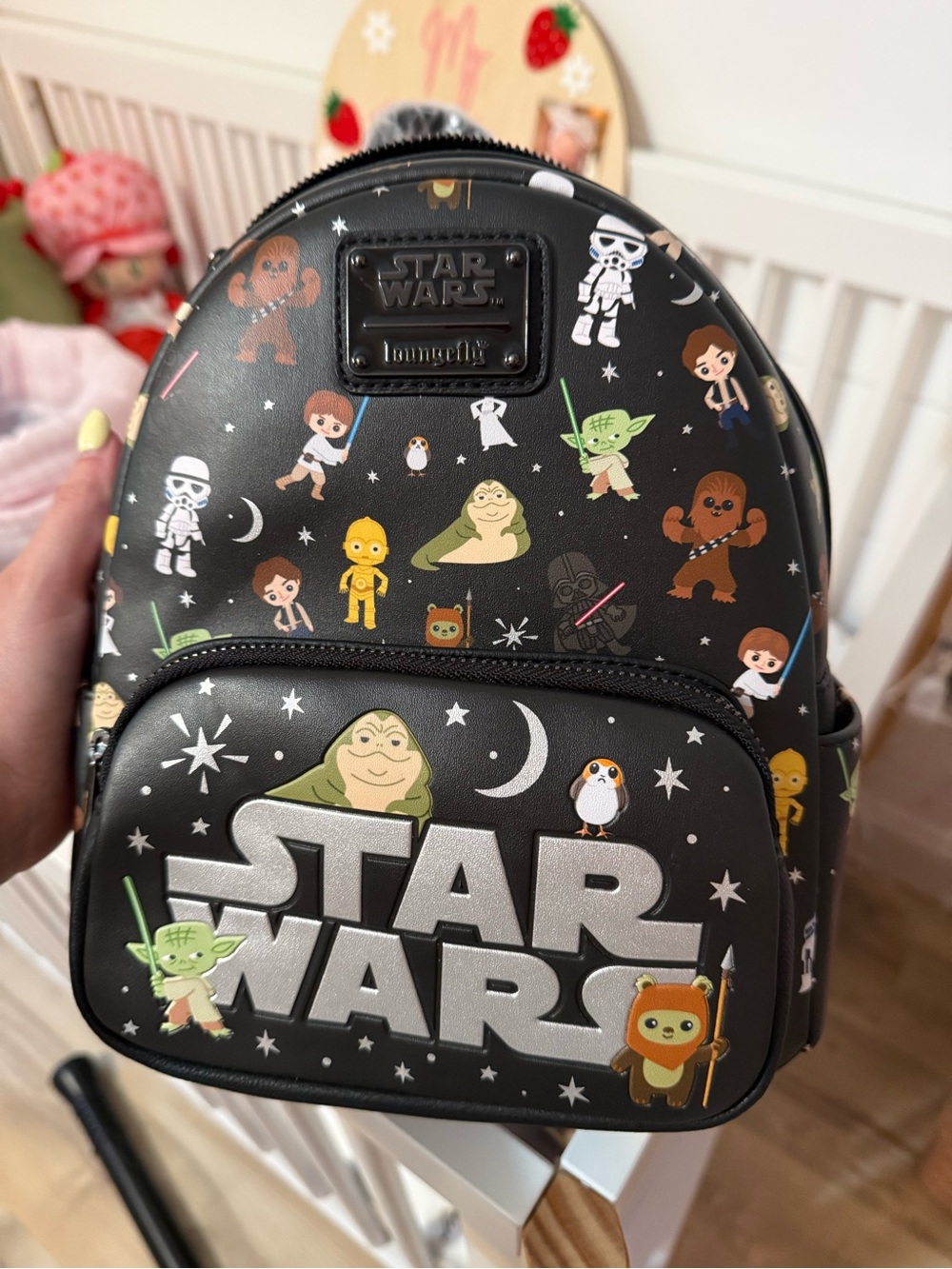 Loungefly Star Wars Black  Mini Backpack